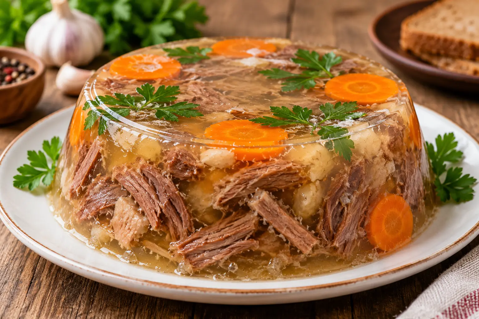 Beef Jellied Meat Recipe (Traditional Beef Aspic)