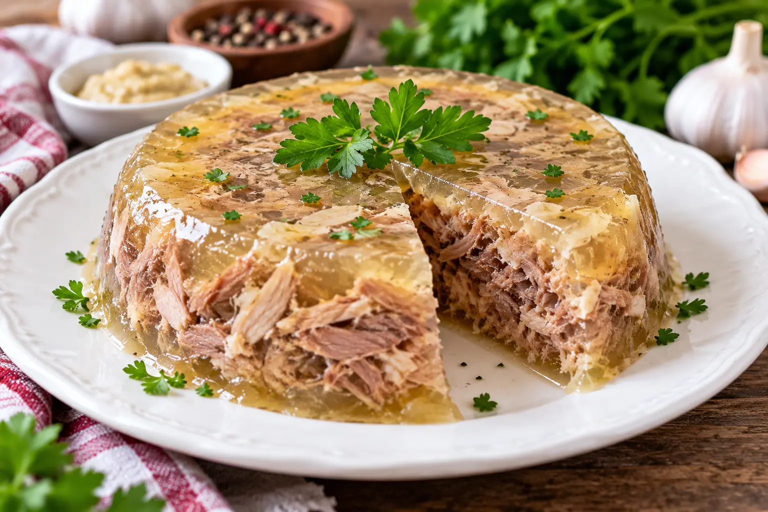 Classic Jellied Meat Recipe (Traditional Homemade Aspic)